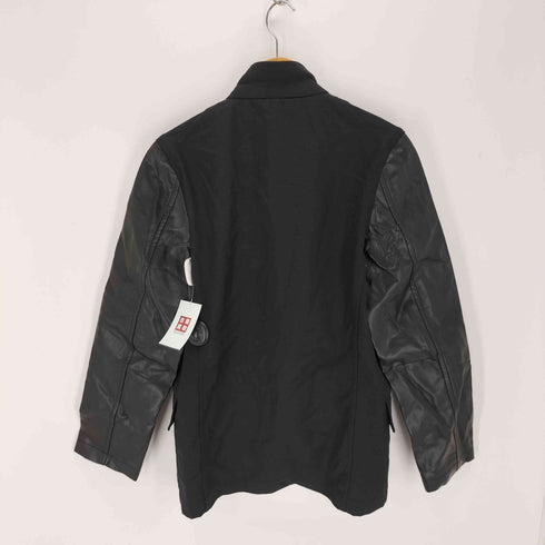 コムデギャルソンシャツ COMME des GARCONS SHIRT 袖フェイクレザー 切替テーラードジャケット メンズ  S